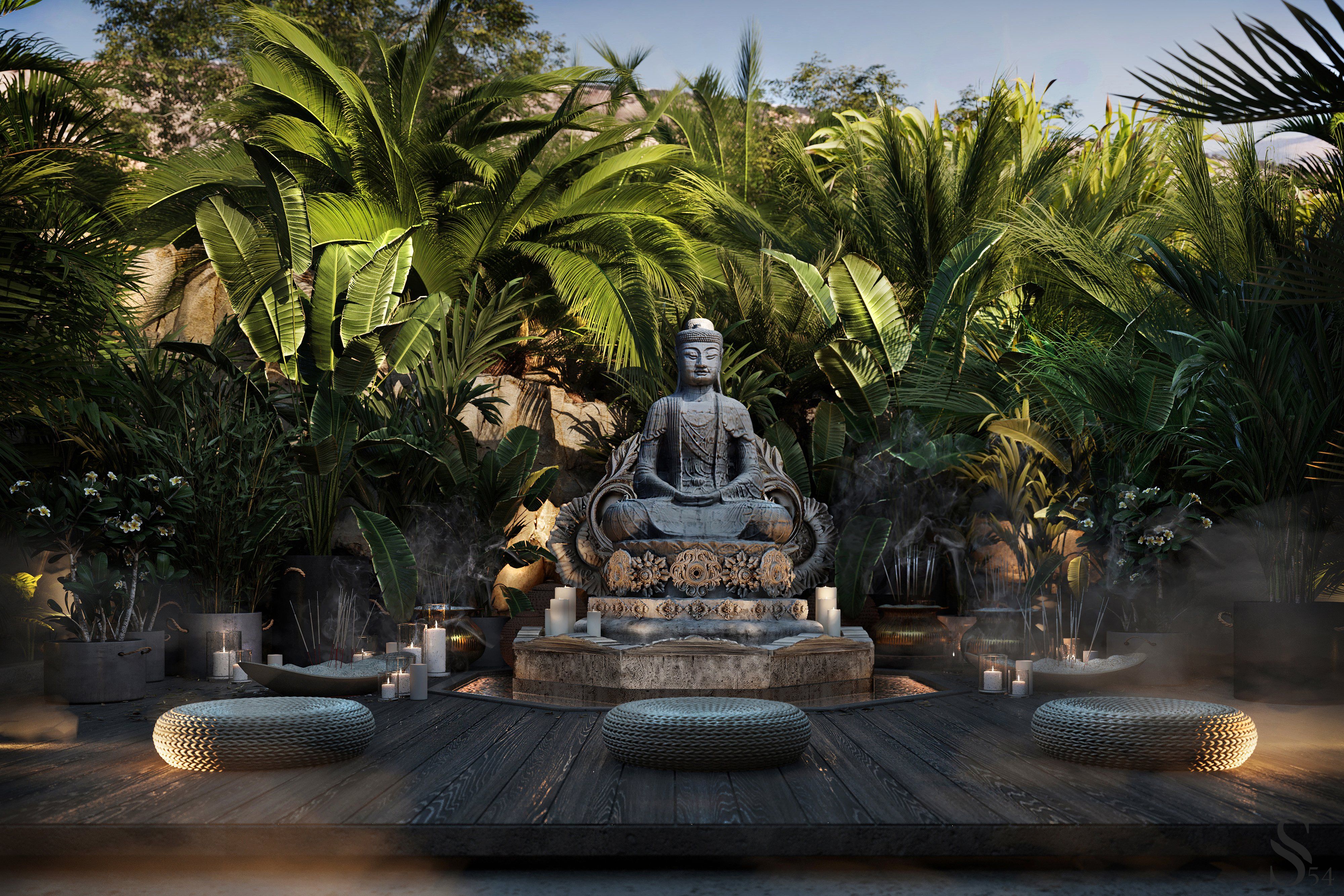Meditation garden