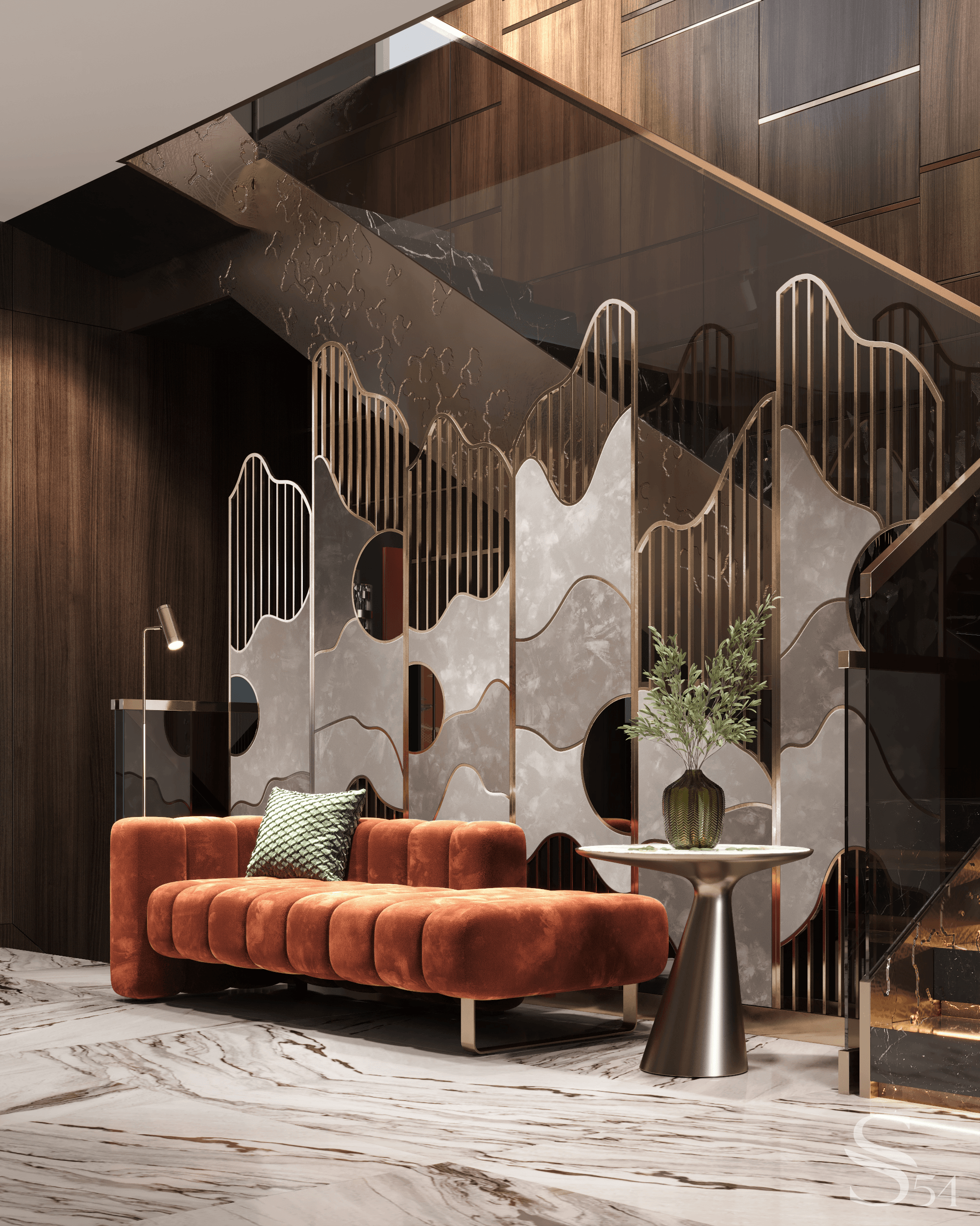 Interior of a duplex apartment in Beijing | Studia 54