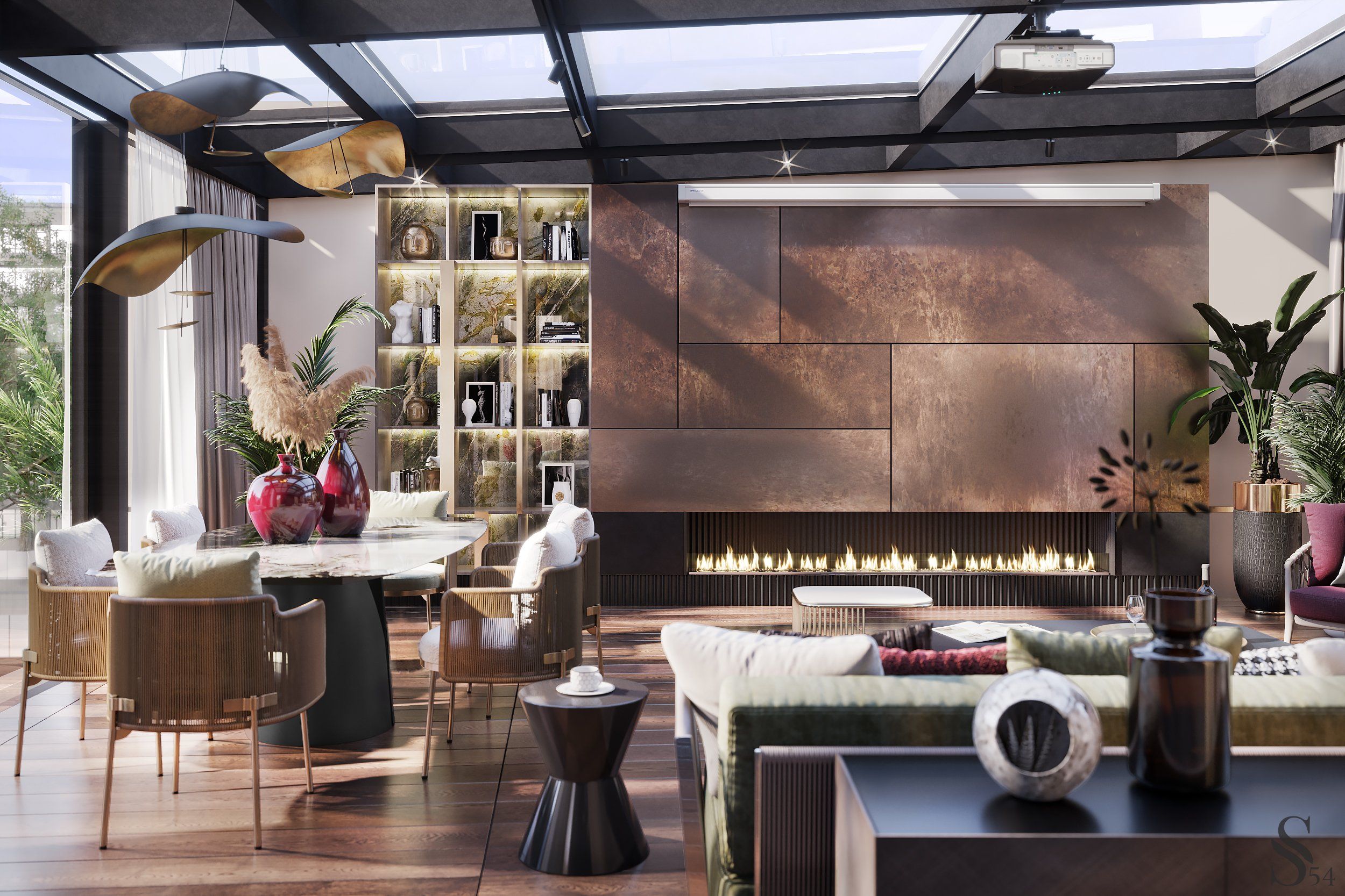 Order a premium interior design project of apartments in elite residential complex