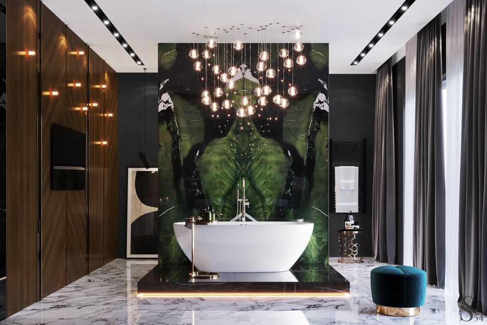 Premium luxury interior in a country house by Studia 54