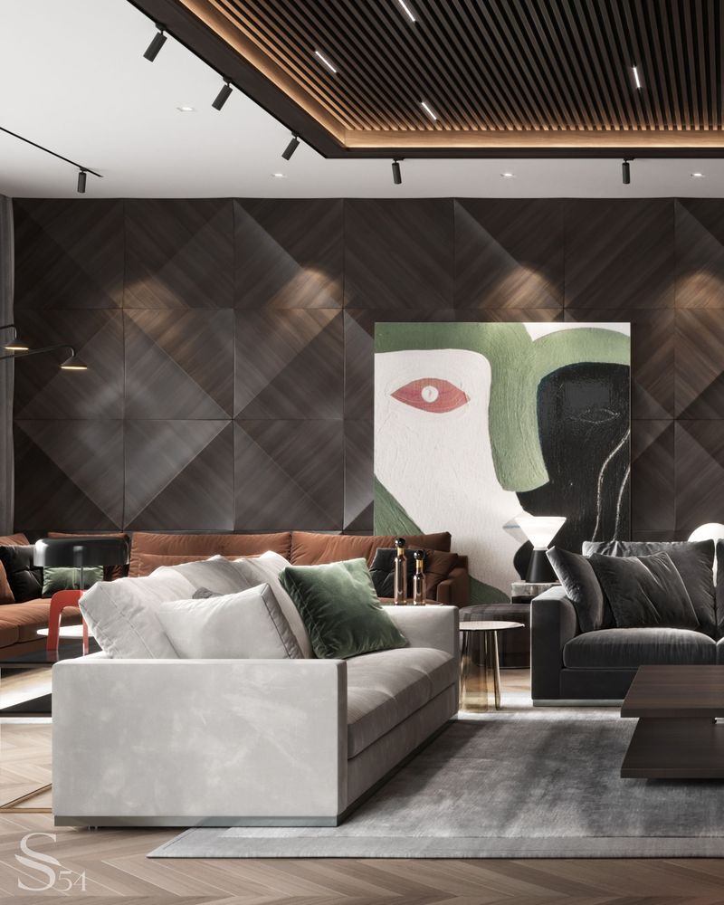 Business class design by Studia 54 for a house in Saudi Arabia