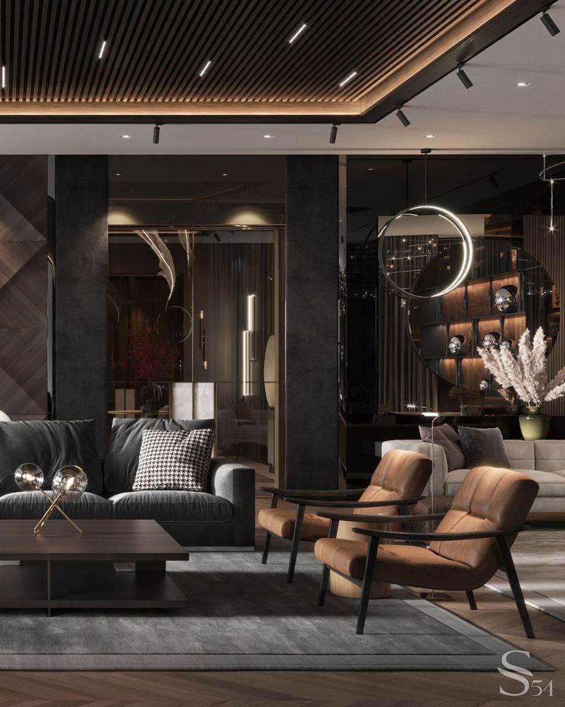 Business class design by Studia 54 for a house in Saudi Arabia