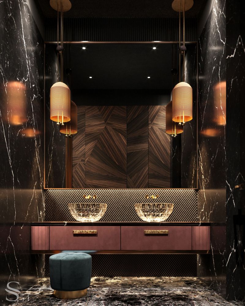 Business class design by Studia 54 for a house in Saudi Arabia