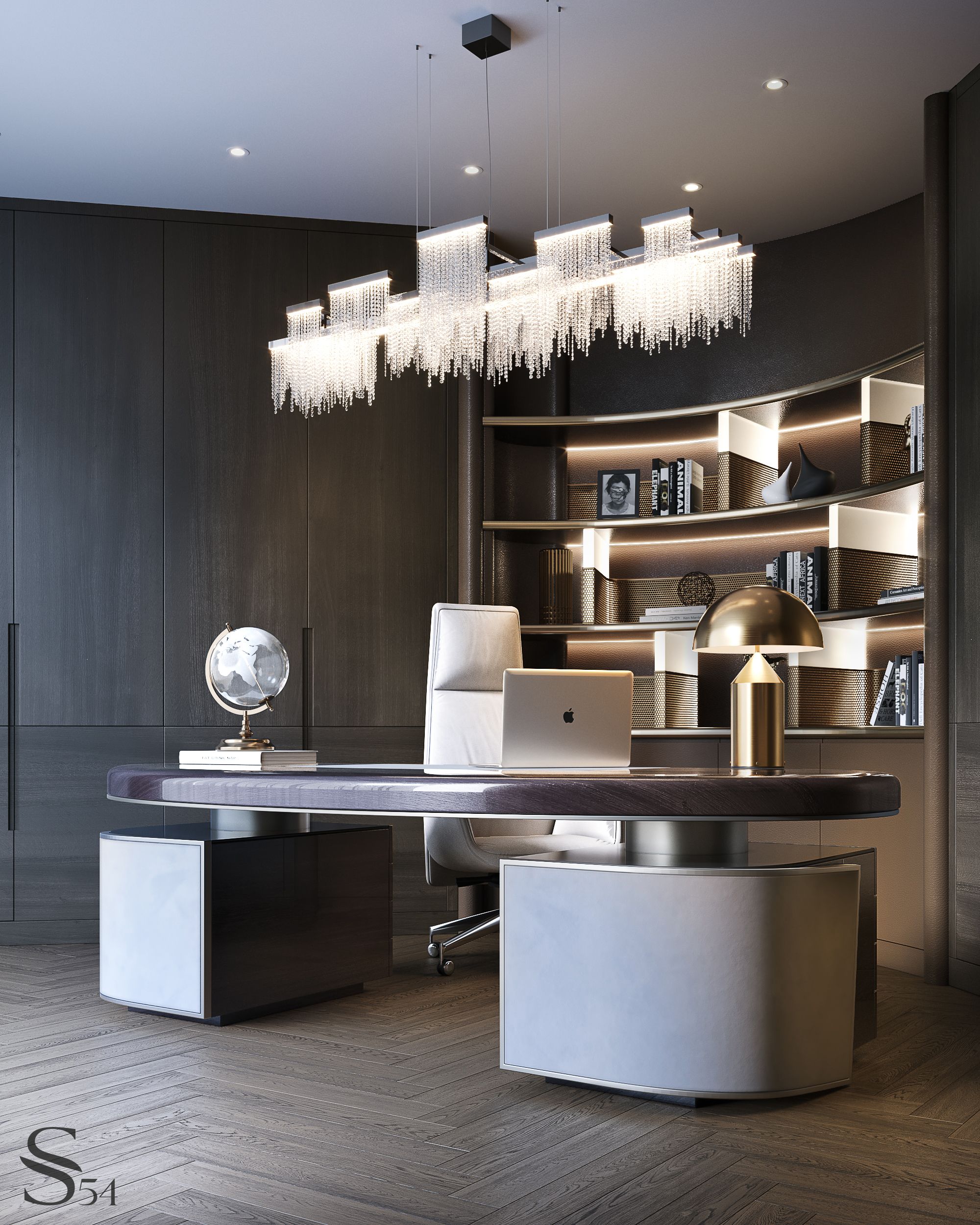 Penthouse interior design | Studia 54 design studio