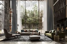 Premium luxury interior in a country house by Studia 54