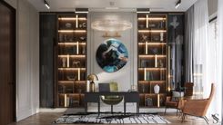 Premium luxury interior in a country house by Studia 54
