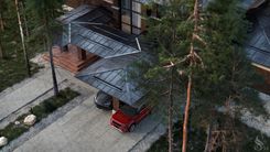 Эксклюзивный проект двуэтажного особняка в стиле Райта от Studia 54