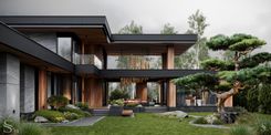 Terrace and kitchen-veranda
