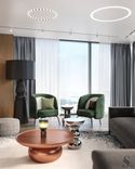 Modern expensive interior design in view apartments by Studia 54