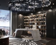 Modern expensive interior design in view apartments by Studia 54